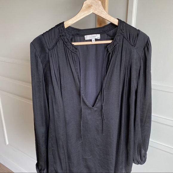 IRO Silky Blouse Small 36 - Picture 9 of 13
